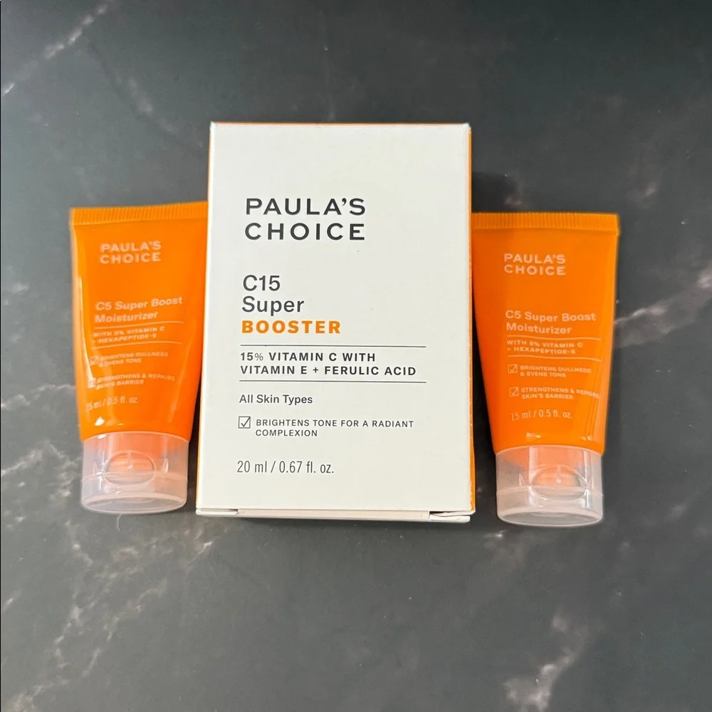 Paula's Choice C15 Super Booster + C5 Moisturizer Bundle